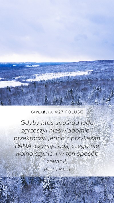 Kapłańska 4:27 POLUBG Bible Verse Image