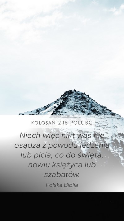 Kolosan 2:16 POLUBG Bible Verse Image