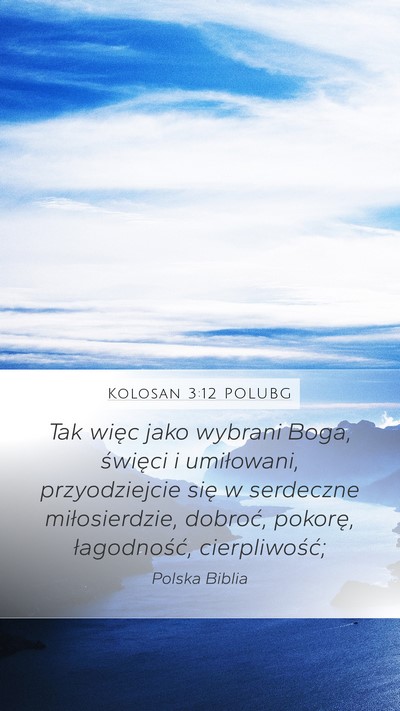 Kolosan 3:12 POLUBG Bible Verse Image