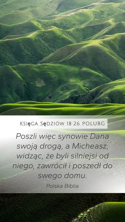 Księga Sędziów 18:26 POLUBG Bible Verse Image