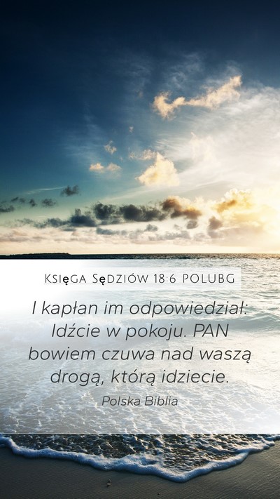Księga Sędziów 18:6 POLUBG Bible Verse Image