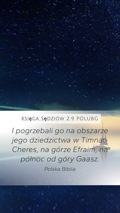 Księga Sędziów 2:9 POLUBG Bible Verse Image