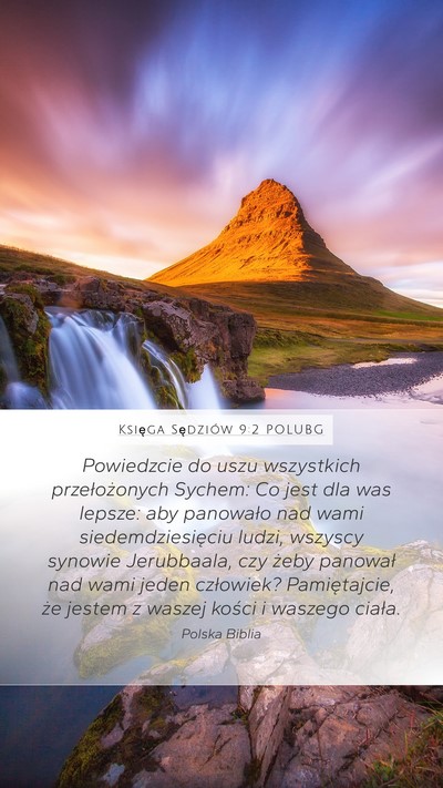 Księga Sędziów 9:2 POLUBG Bible Verse Image