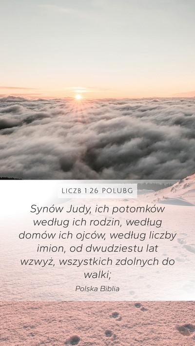 Liczb 1:26 POLUBG Bible Verse Image