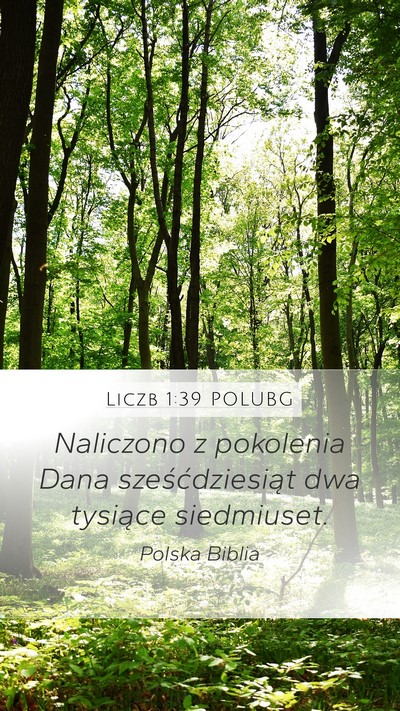 Liczb 1:39 POLUBG Bible Verse Image