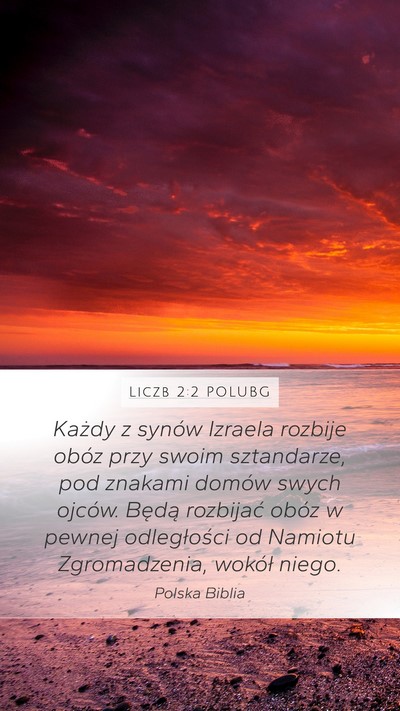 Liczb 2:2 POLUBG Bible Verse Image