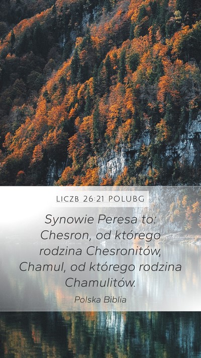 Liczb 26:21 POLUBG Bible Verse Image