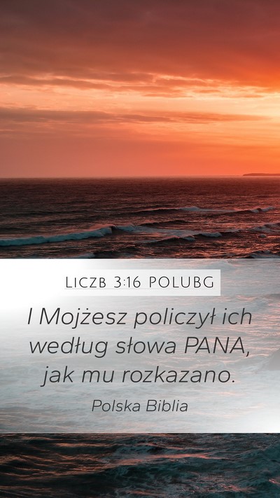 Liczb 3:16 POLUBG Bible Verse Image