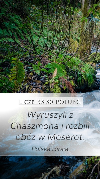 Liczb 33:30 POLUBG Mobile Phone Wallpaper - Wyruszyli z Chaszmona i rozbili obóz w - Mobile Bible Verse Wallpaper