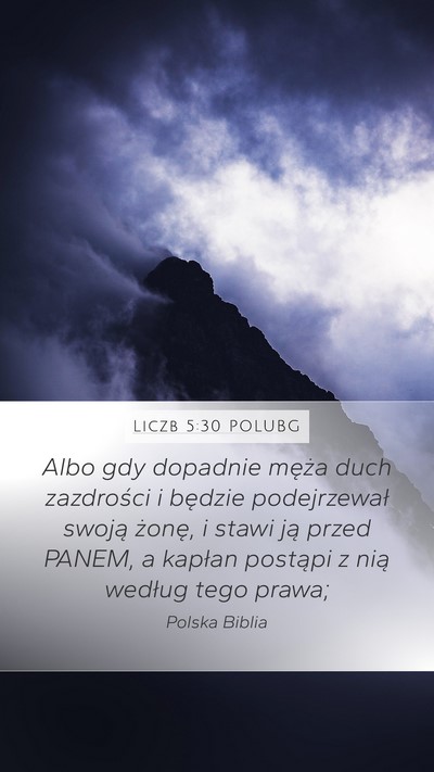 Liczb 5:30 POLUBG Bible Verse Image