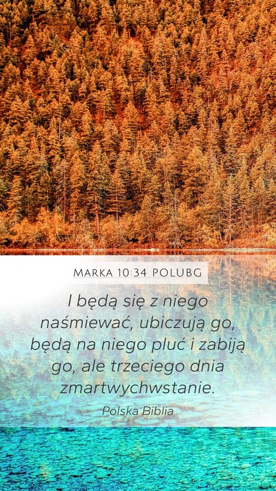 Marka 10:34 POLUBG Bible Verse Image