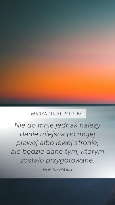Marka 10:40 POLUBG Bible Verse Image