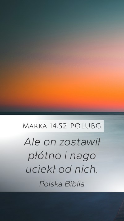 Marka 14:52 POLUBG Bible Verse Image