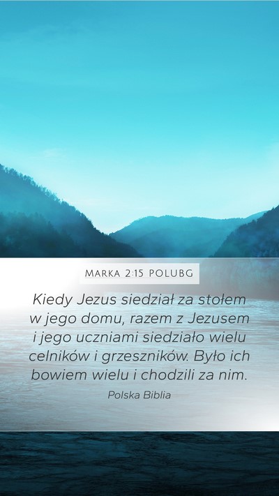 Marka 2:15 POLUBG Bible Verse Image