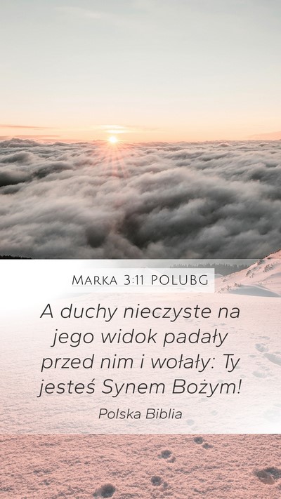 Marka 3:11 POLUBG Bible Verse Image