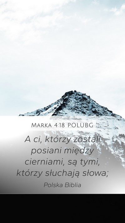 Marka 4:18 POLUBG Bible Verse Image