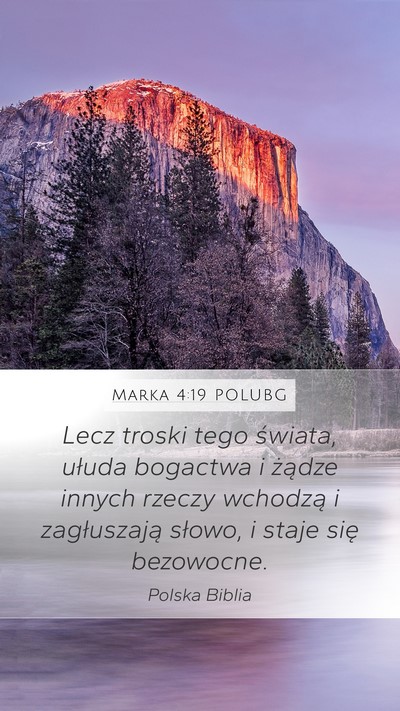 Marka 4:19 POLUBG Bible Verse Image