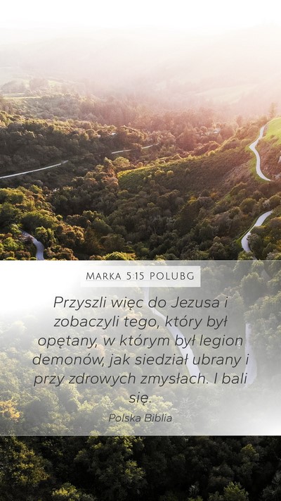 Marka 5:15 POLUBG Bible Verse Image