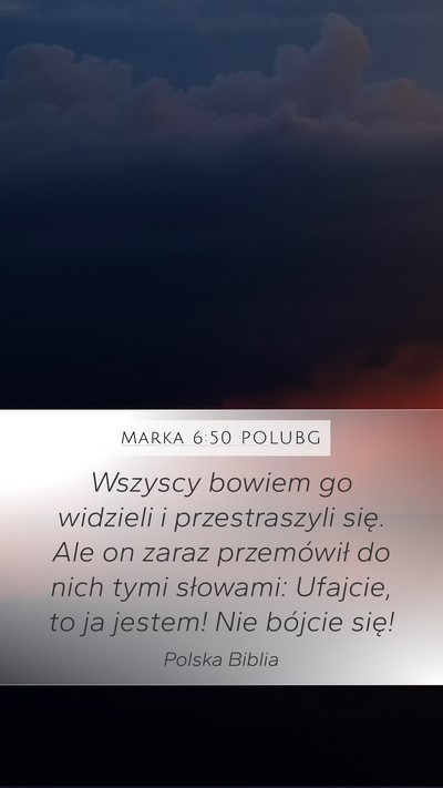 Marka 6:50 POLUBG Bible Verse Image