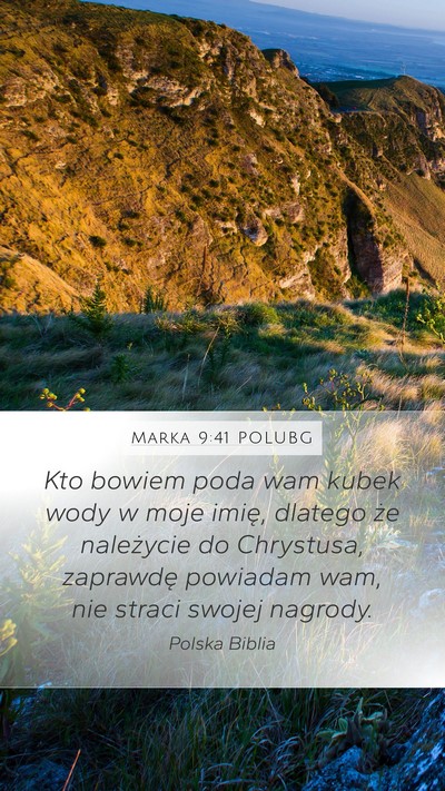 Marka 9:41 POLUBG Bible Verse Image