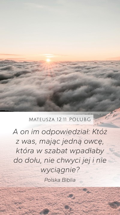 Mateusza 12:11 POLUBG Bible Verse Image