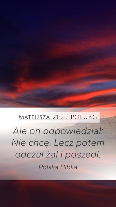 Mateusza 21:29 POLUBG Bible Verse Image