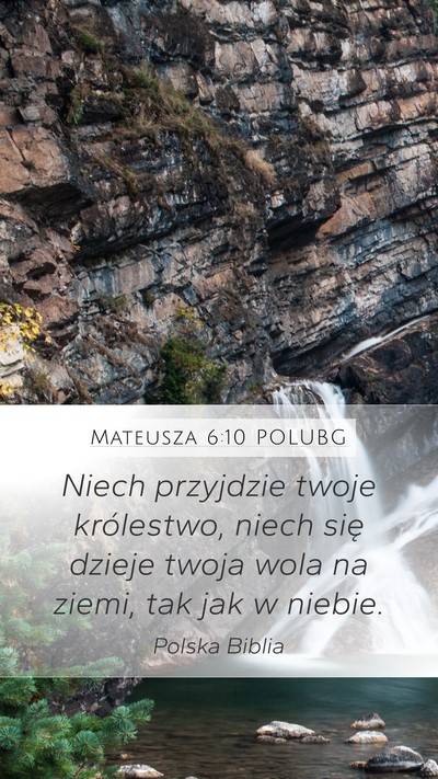 Mateusza 6:10 POLUBG Bible Verse Image