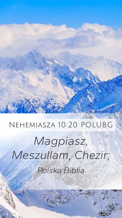Nehemiasza 10:20 POLUBG Bible Verse Image
