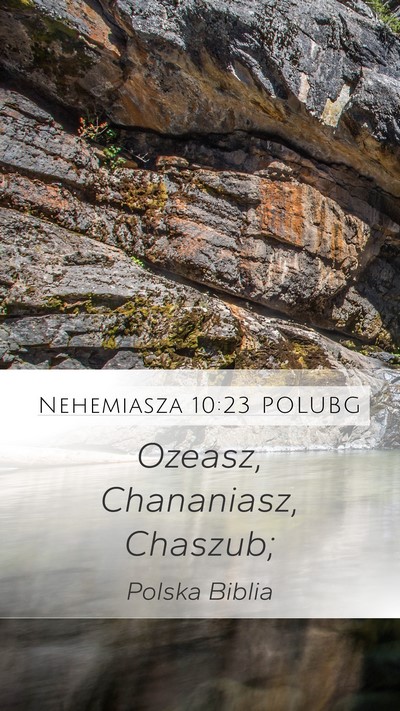 Nehemiasza 10:23 POLUBG Bible Verse Image