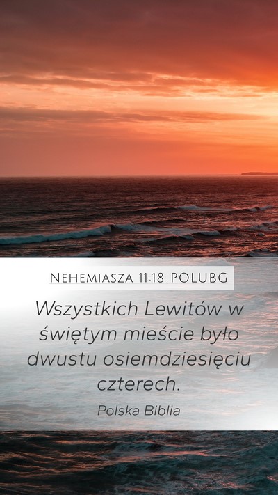 Nehemiasza 11:18 POLUBG Bible Verse Image