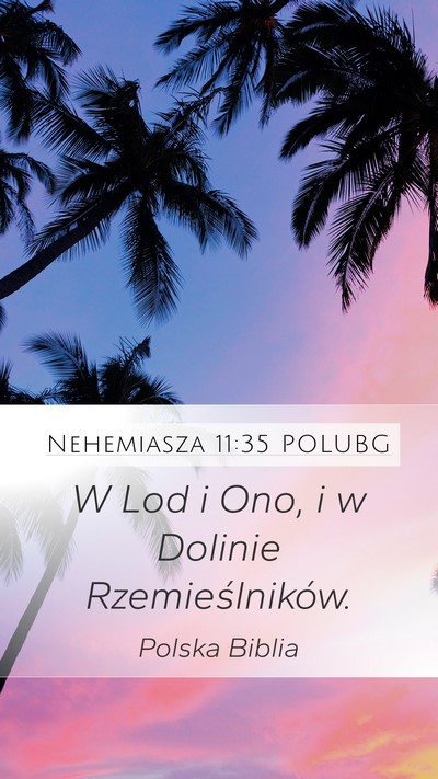 Nehemiasza 11:35 POLUBG Bible Verse Image