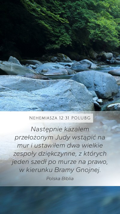 Nehemiasza 12:31 POLUBG Bible Verse Image