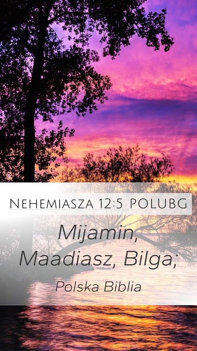 Nehemiasza 12:5 POLUBG Bible Verse Image