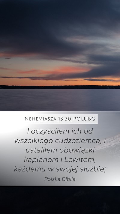 Nehemiasza 13:30 POLUBG Bible Verse Image