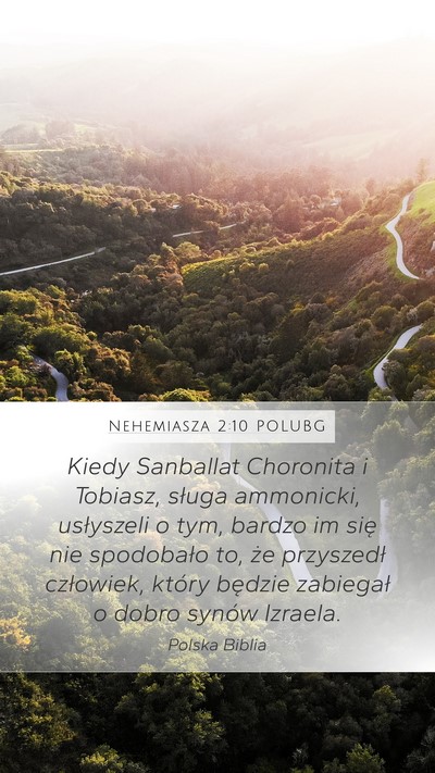 Nehemiasza 2:10 POLUBG Bible Verse Image