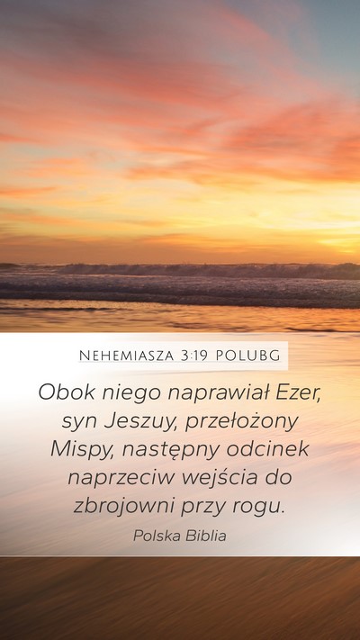 Nehemiasza 3:19 POLUBG Bible Verse Image