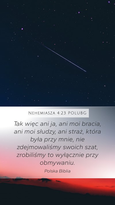 Nehemiasza 4:23 POLUBG Bible Verse Image
