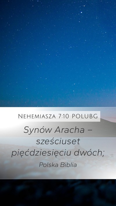 Nehemiasza 7:10 POLUBG Bible Verse Image