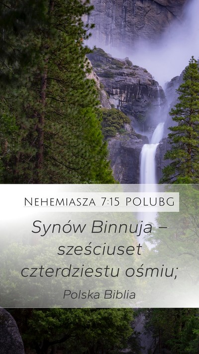 Nehemiasza 7:15 POLUBG Bible Verse Image