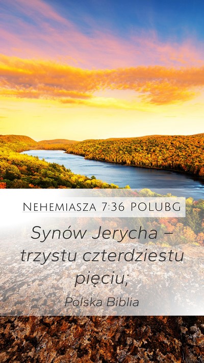 Nehemiasza 7:36 POLUBG Bible Verse Image