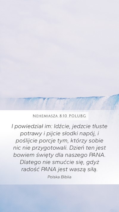 Nehemiasza 8:10 POLUBG Bible Verse Image