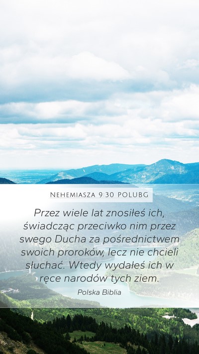 Nehemiasza 9:30 POLUBG Bible Verse Image