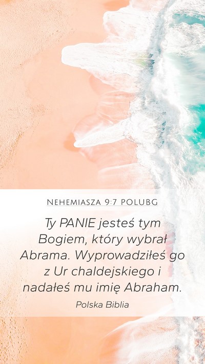 Nehemiasza 9:7 POLUBG Bible Verse Image