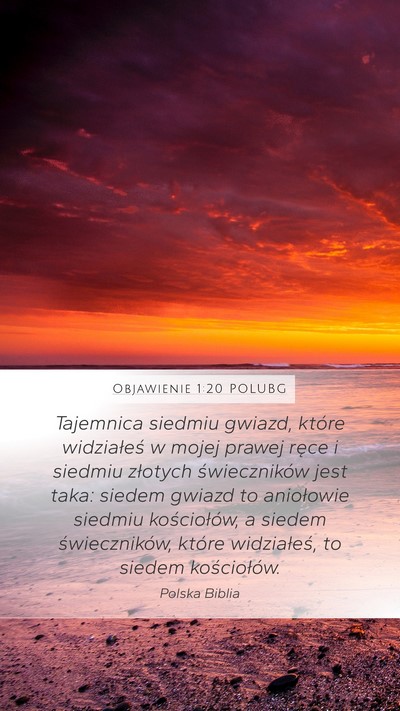 Objawienie 1:20 POLUBG Bible Verse Image