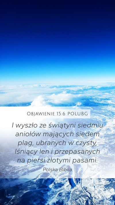 Objawienie 15:6 POLUBG Bible Verse Image