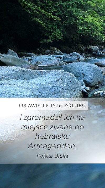 Objawienie 16:16 POLUBG Bible Verse Image