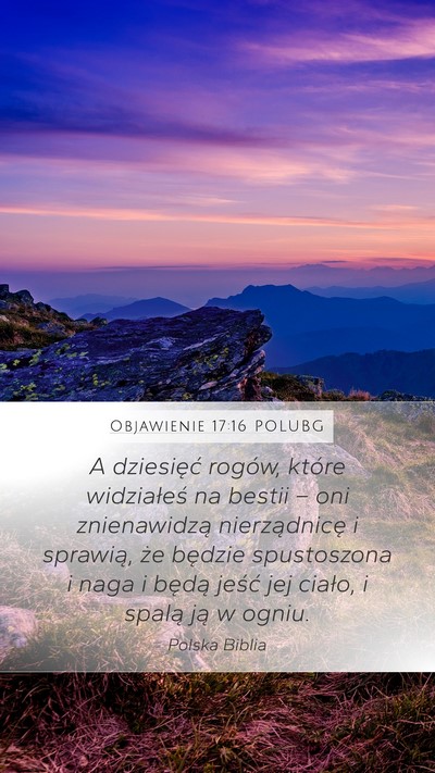 Objawienie 17:16 POLUBG Bible Verse Image