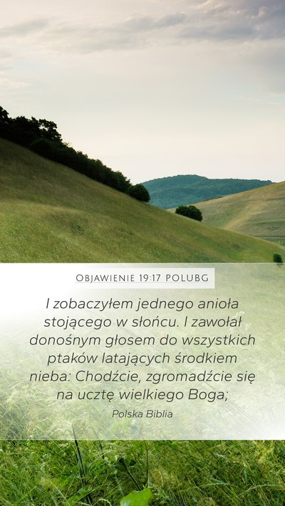 Objawienie 19:17 POLUBG Bible Verse Image