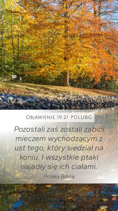 Objawienie 19:21 POLUBG Bible Verse Image