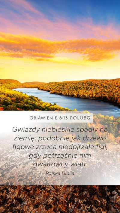 Objawienie 6:13 POLUBG Bible Verse Image
